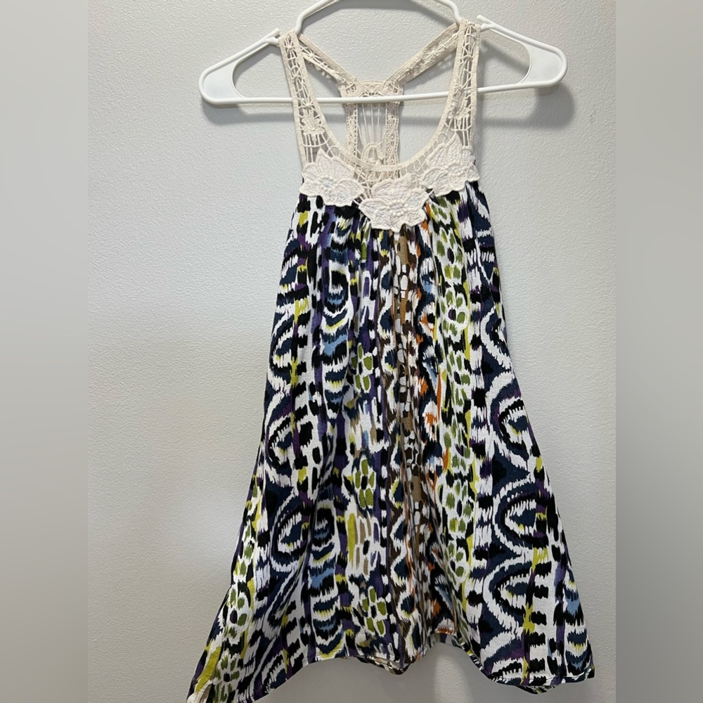 Belle Du Jour Tank Top Multi Color